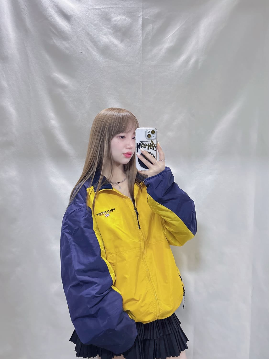 폴로스포츠 90‘s 배색 올드스쿨 점퍼  상품이미지1