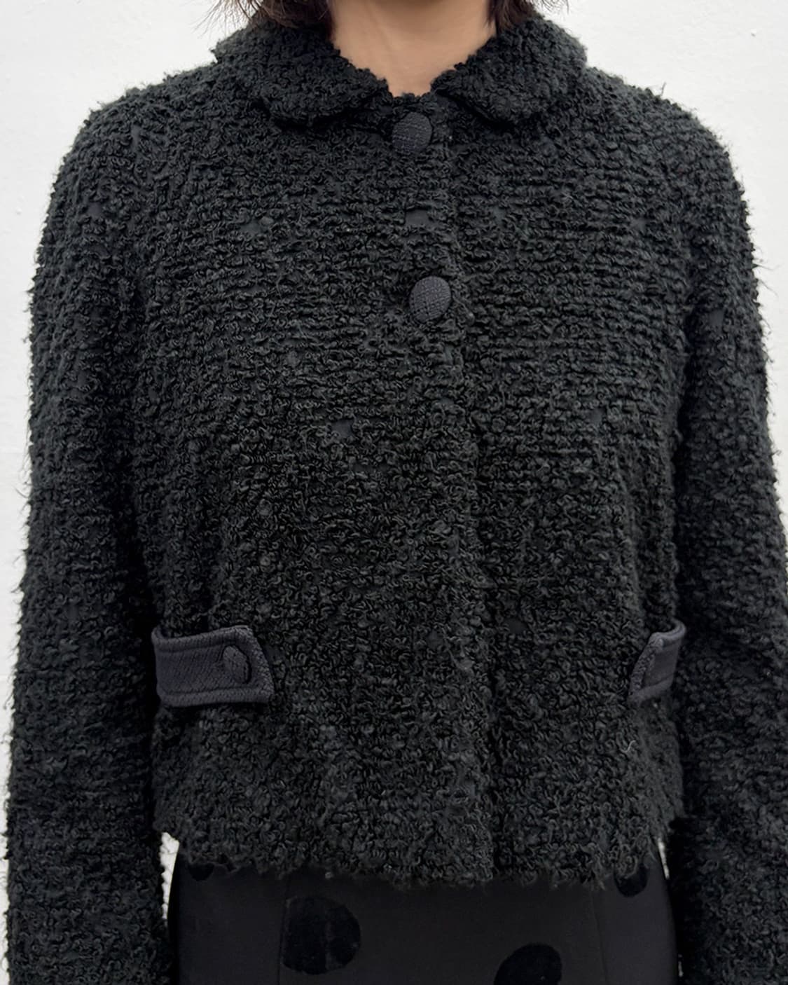 알레산드로 델라쿠아 부클 울 자켓 상품이미지4