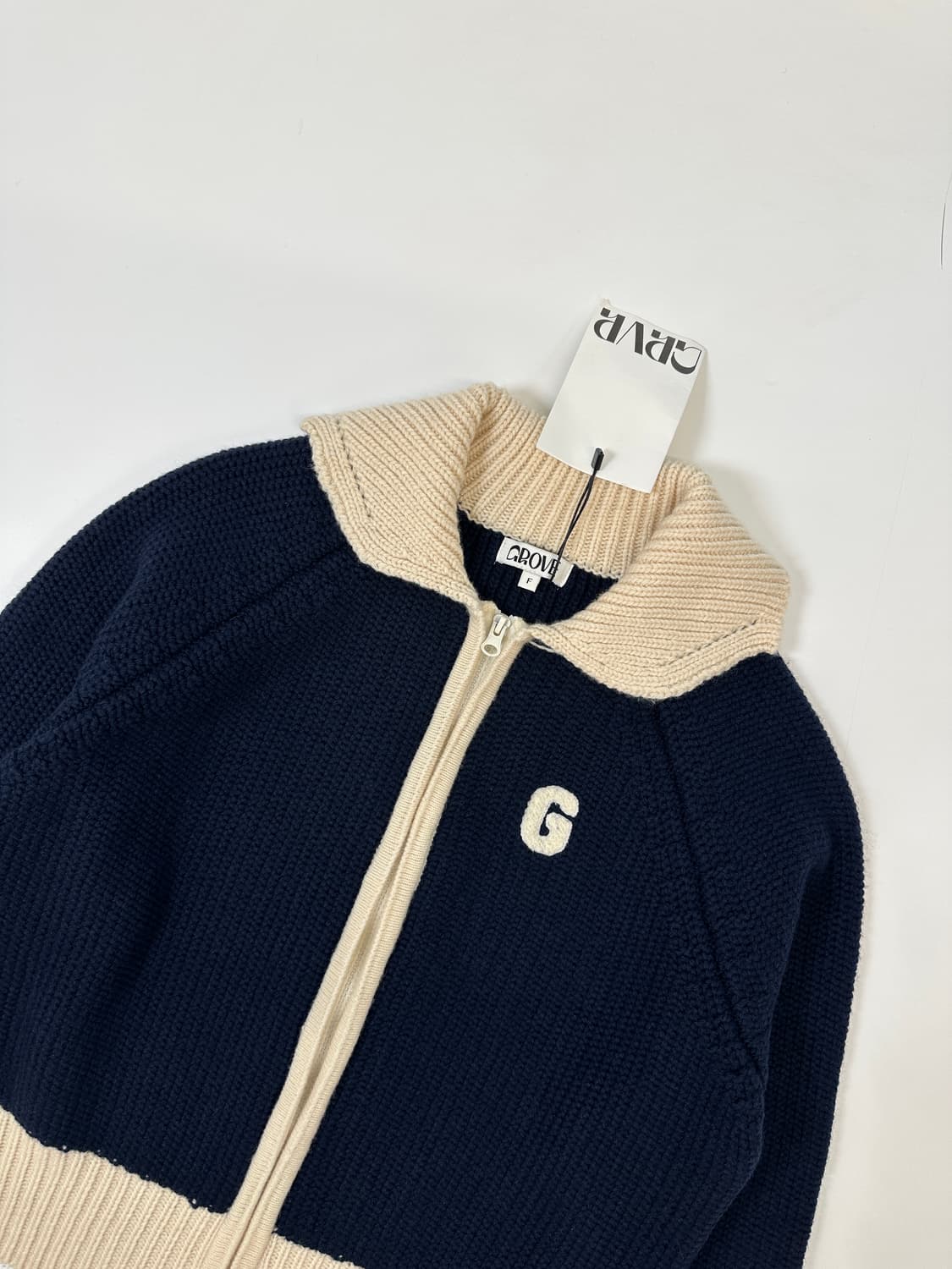 새상품)그로브 글리 가디건(네이비) 상품이미지3