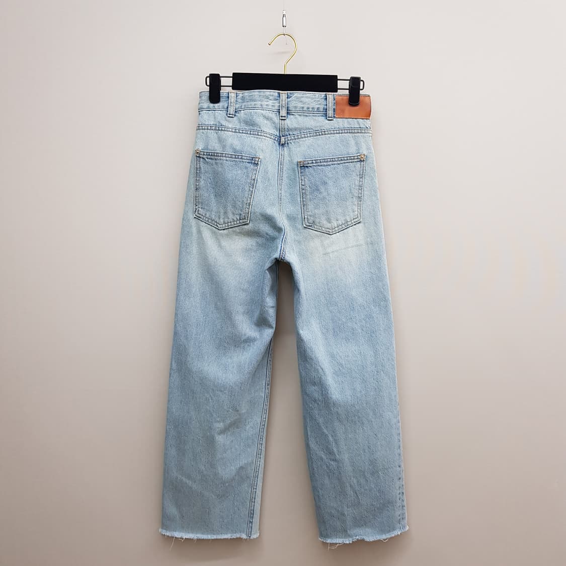 한섬 타임 2022 디스트로이드 스트레이트 데님 팬츠 61-90사이즈 상품이미지5