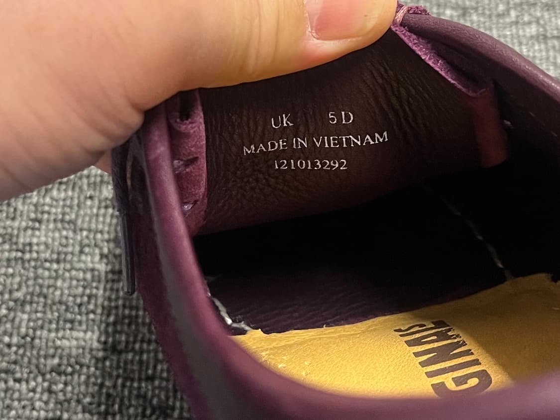 [240] 클락스 스웨이드 월라비 퍼플 레이스 UK5D  상품이미지7