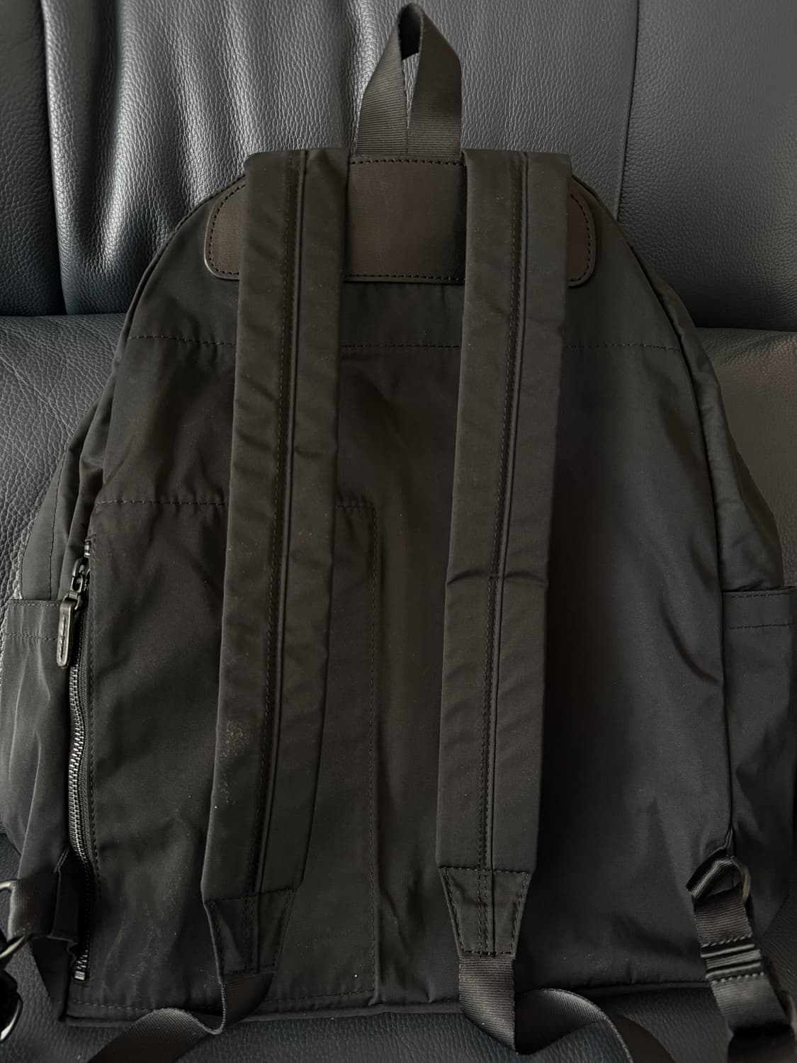 예약중) 아미아칼바 개버딘 백팩 블랙 상품이미지3