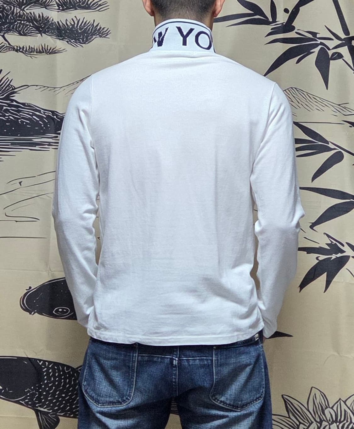 NEW YORK FITCH 하이넥 카라 롱슬리 상품이미지7
