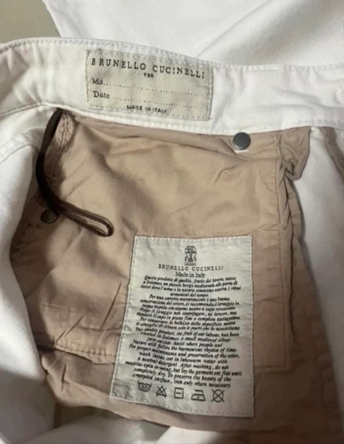 브루넬로쿠치넬리화이트진 상품이미지6