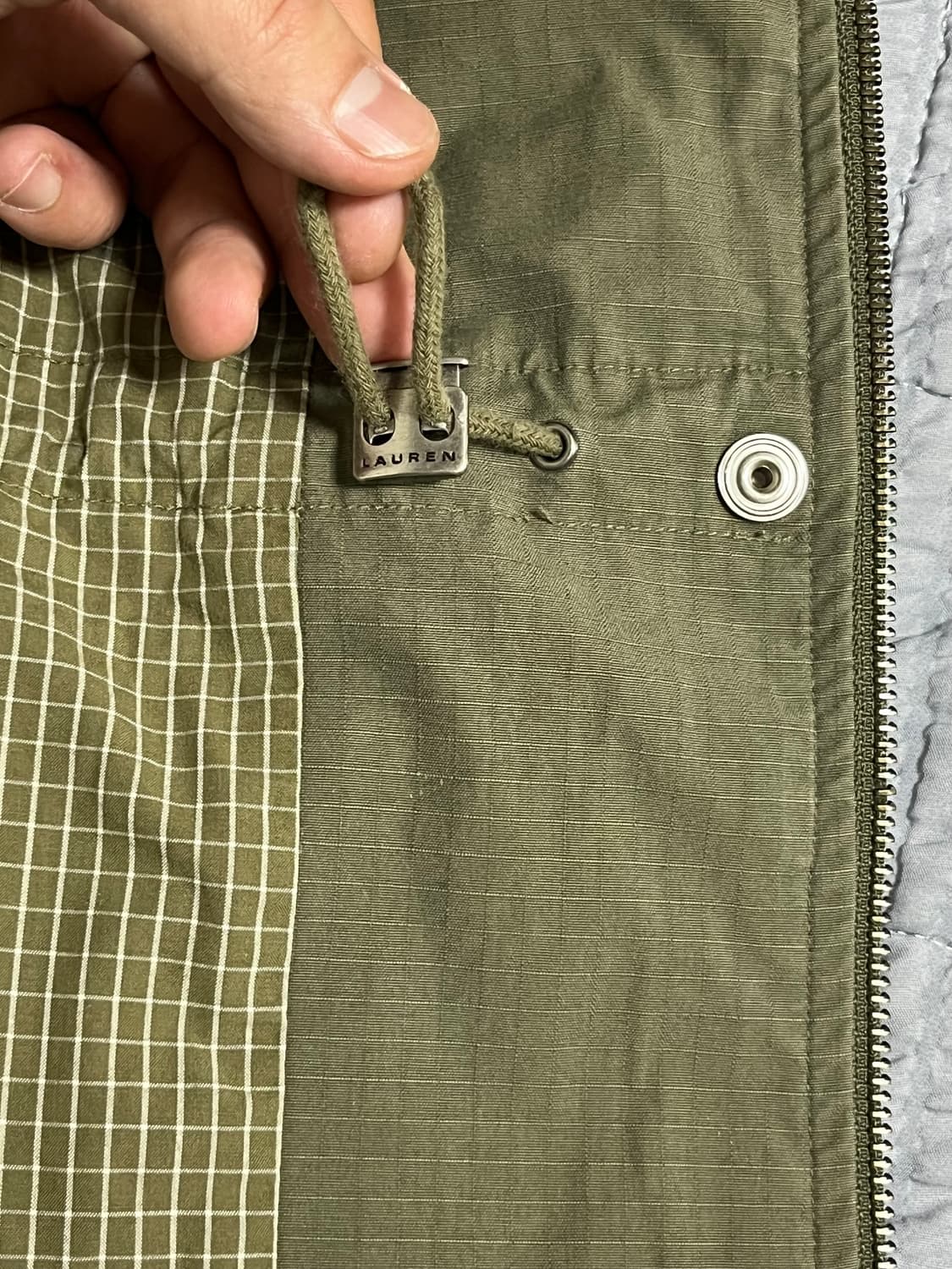 폴로 랄프로렌 립스탑 밀리터리 코트 XL 상품이미지8