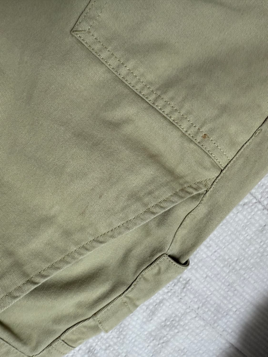 미스치프 APRON POCKET WORK PANTS-KHAKI BEIGE 상품이미지5