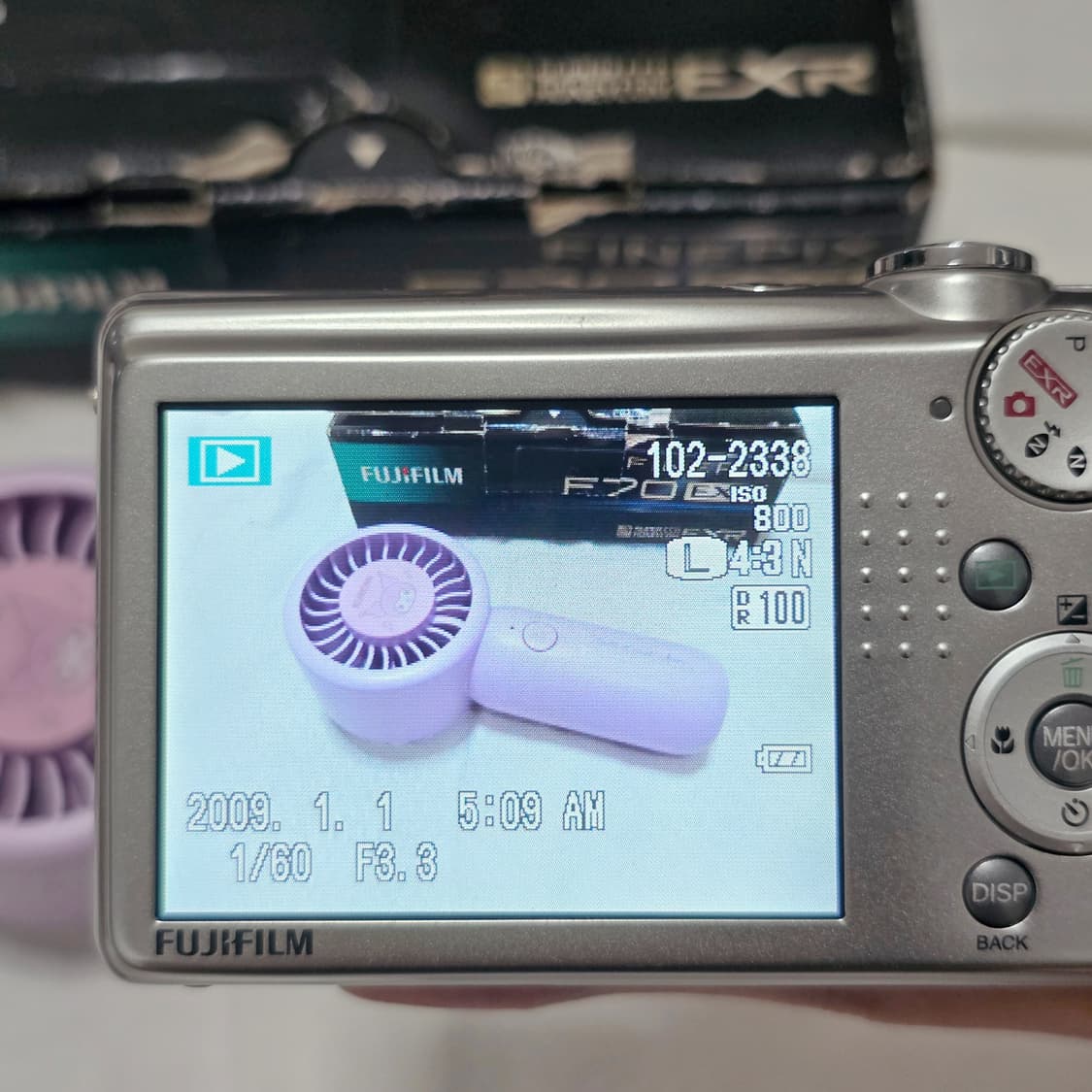 풀박)후지필름 파인픽스 f70exr 실버 fujifilm  f70 상품이미지8