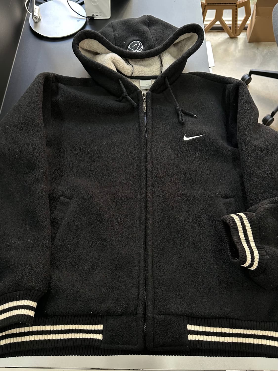 나이키 00s 배스킷볼 쉐르파 후드 점퍼  상품이미지6