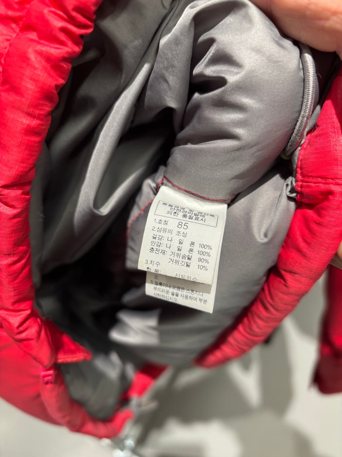 노스페이스 눕시 패딩   상품이미지10