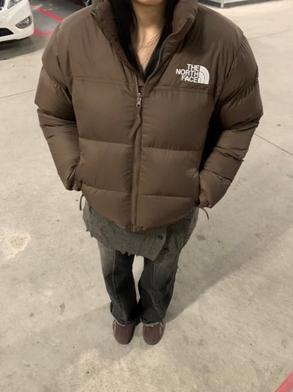 노스페이스 패딩 눕시 자켓 여성 1996 눕시 새상품 상품이미지4