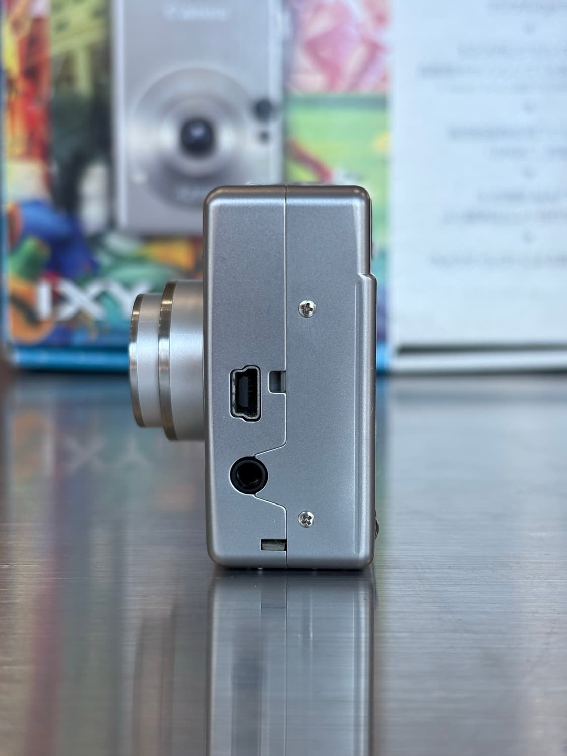 풀박)캐논 익시 디지털30 실버 빈티지디카 상품이미지5