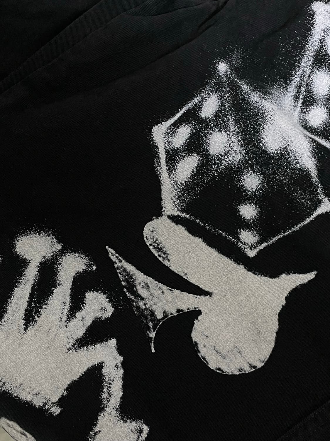 스투시 에어브러쉬 아이콘 비치 팬츠 블랙 상품이미지3