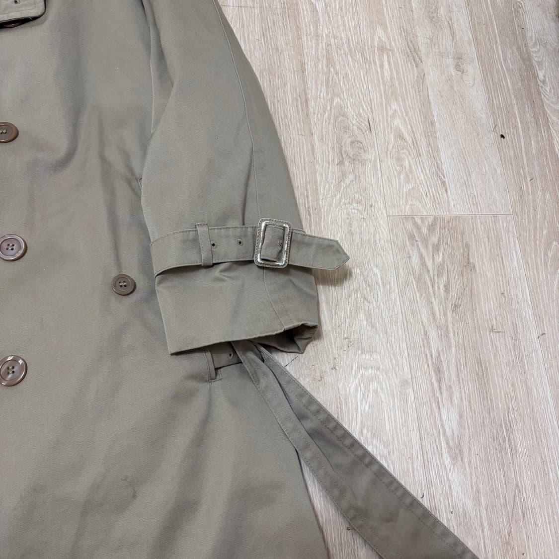 런던포그 안감내피 더플 트렌치코트 L/100  상품이미지5