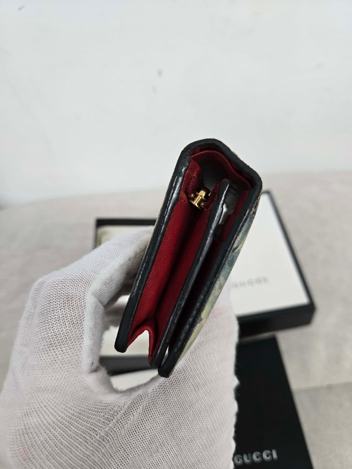 [보증서 정품] 구찌 불룸 중지갑 상품이미지6