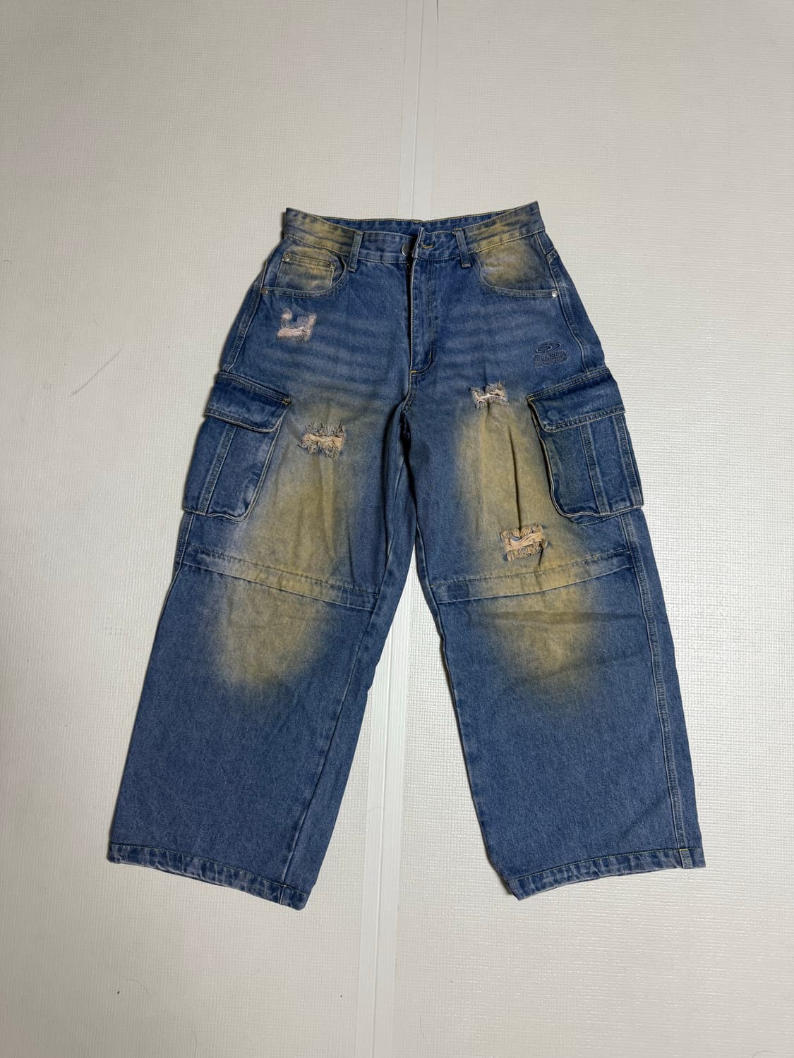 트래블 카고 데님 팬츠 상품이미지1