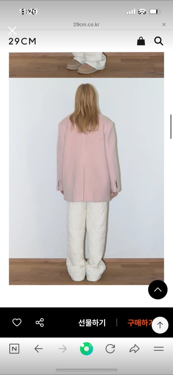 아수라 모헤어 울 자켓 상품이미지4