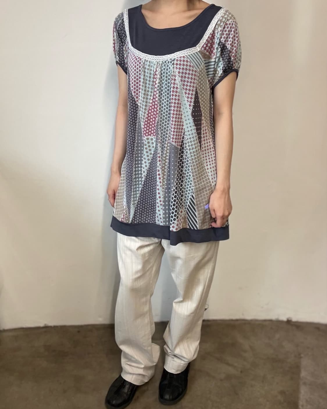 Linen zip detail pants 상품이미지5