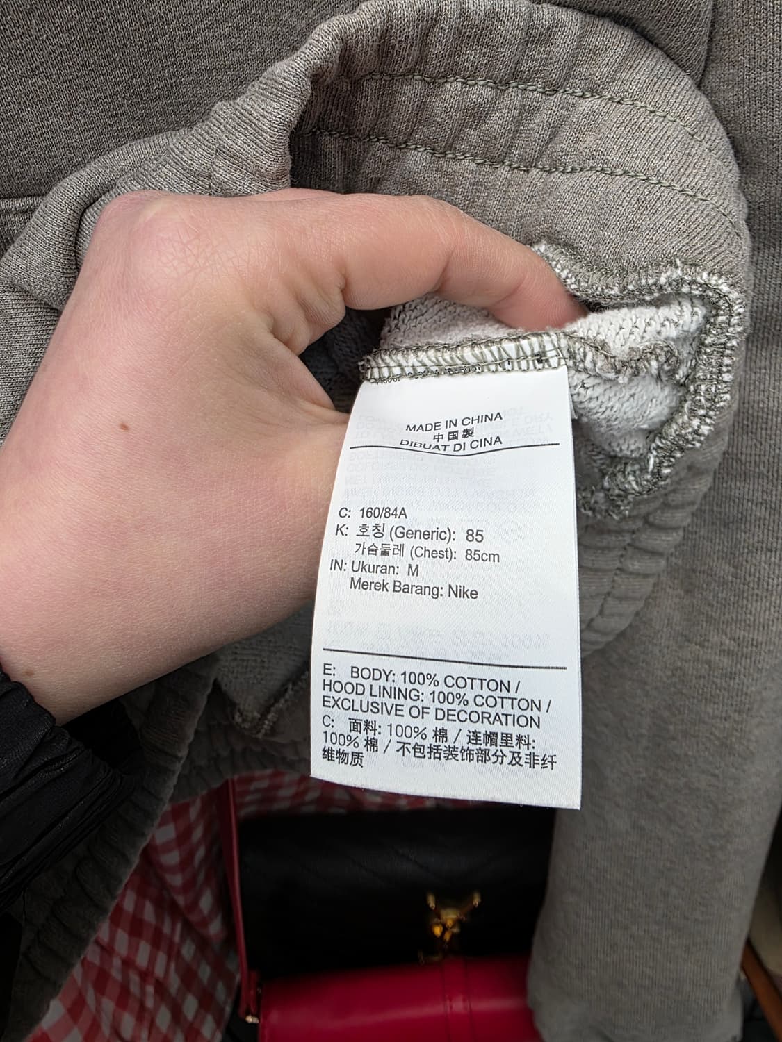 나이키 조던 크롭 후드티 M 상품이미지6