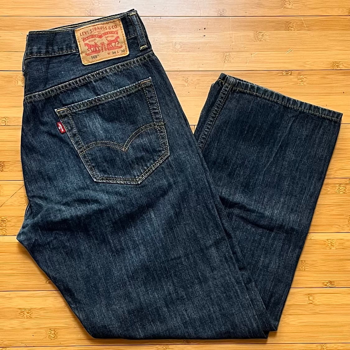 리바이스 569 데님팬츠 W34 L30 상품이미지1