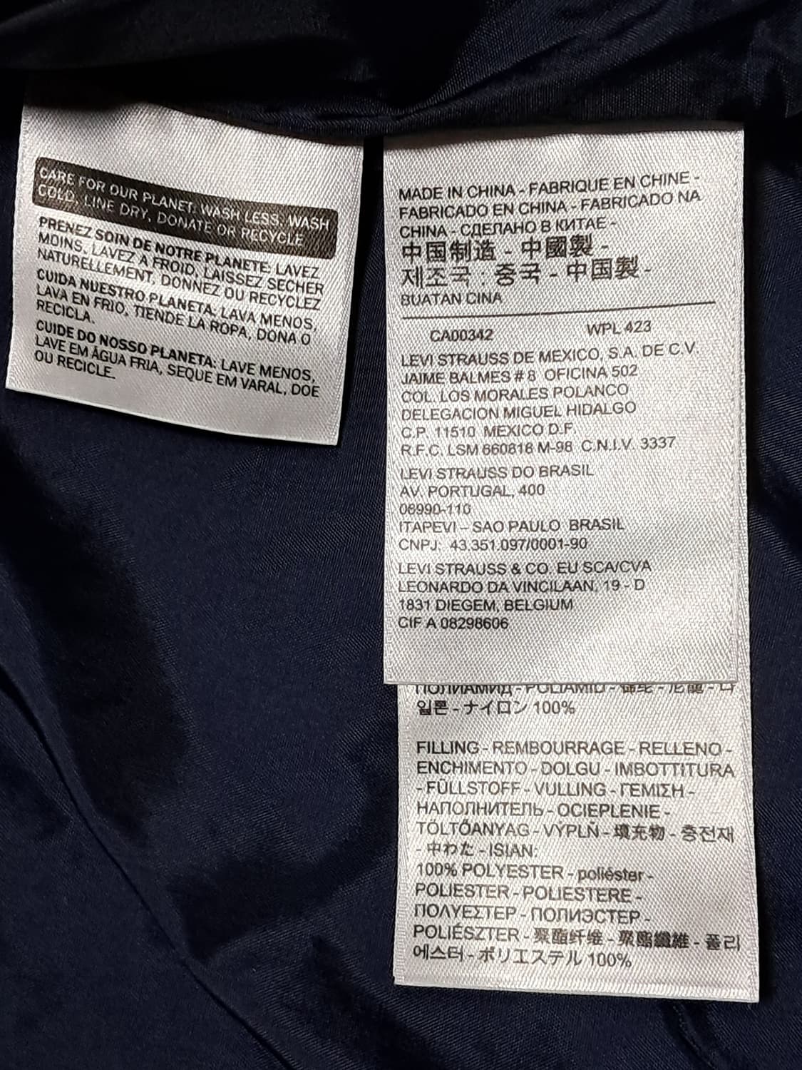 리바이스 패딩 자켓 M 상품이미지8