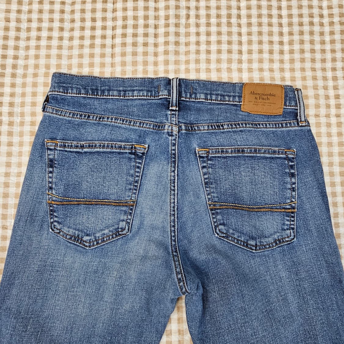 아베크롬비앤피치 슬림핏 스판 청바지 남자32 상품이미지5