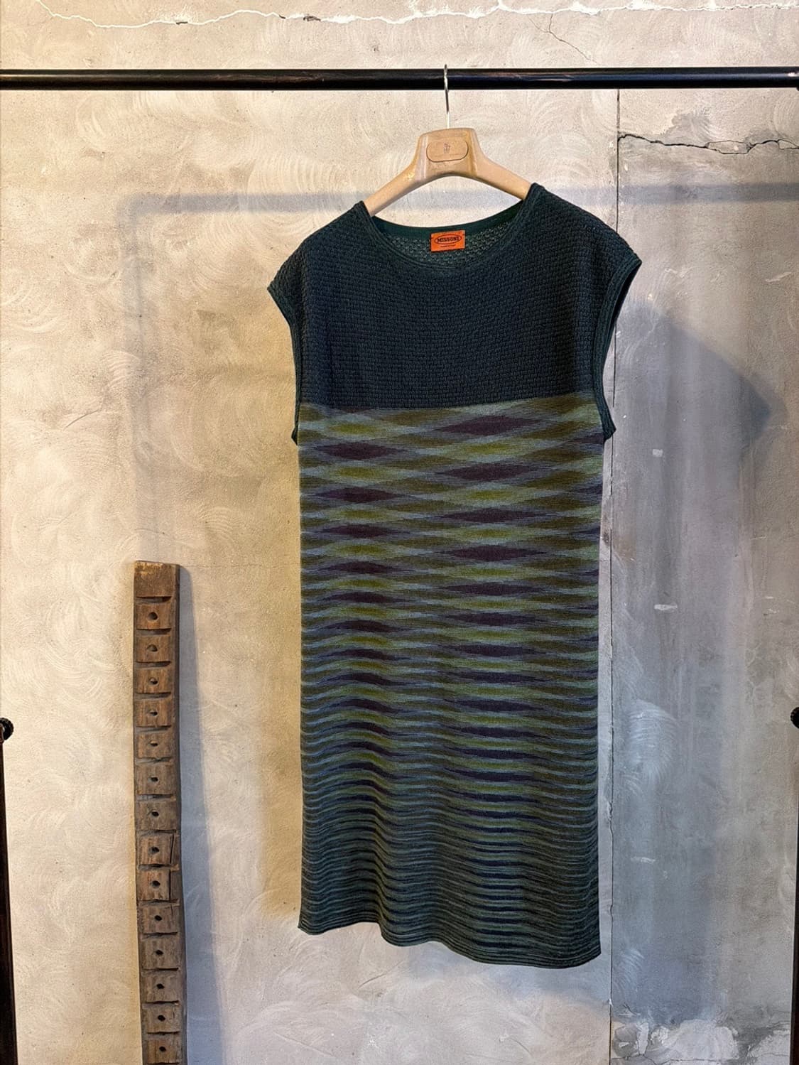 미쏘니 울 패브릭 원피스 66~77 상품이미지5