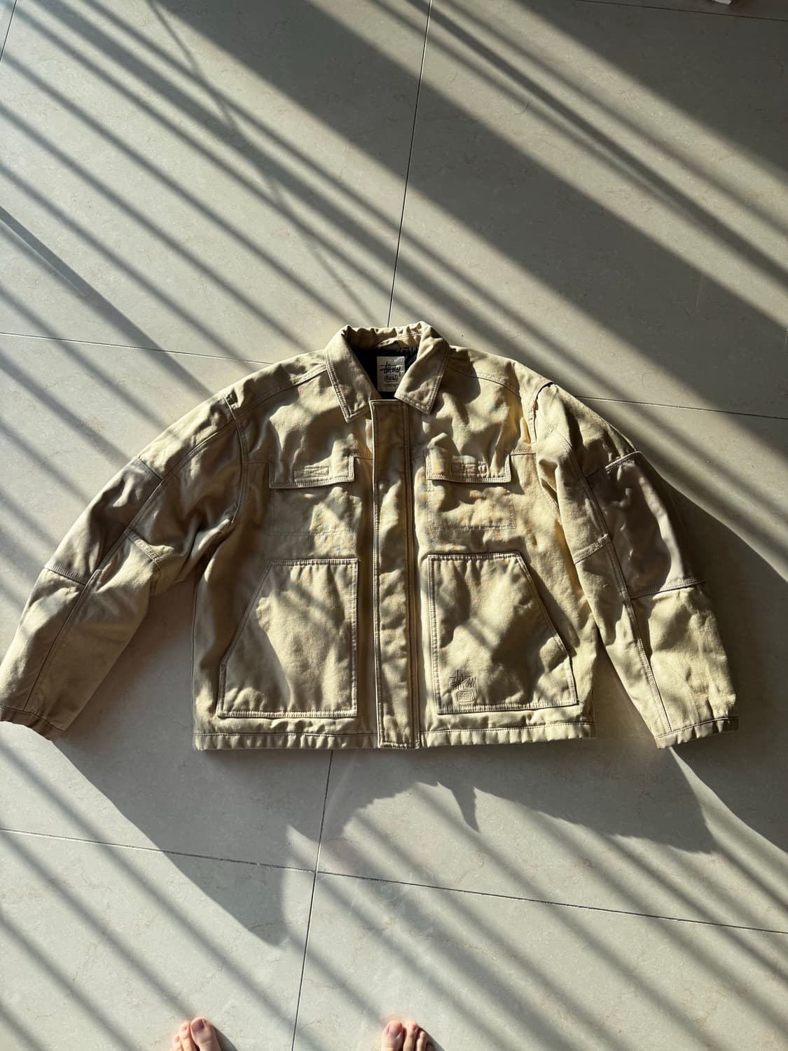 스투시 워크 자켓 L 상품이미지3