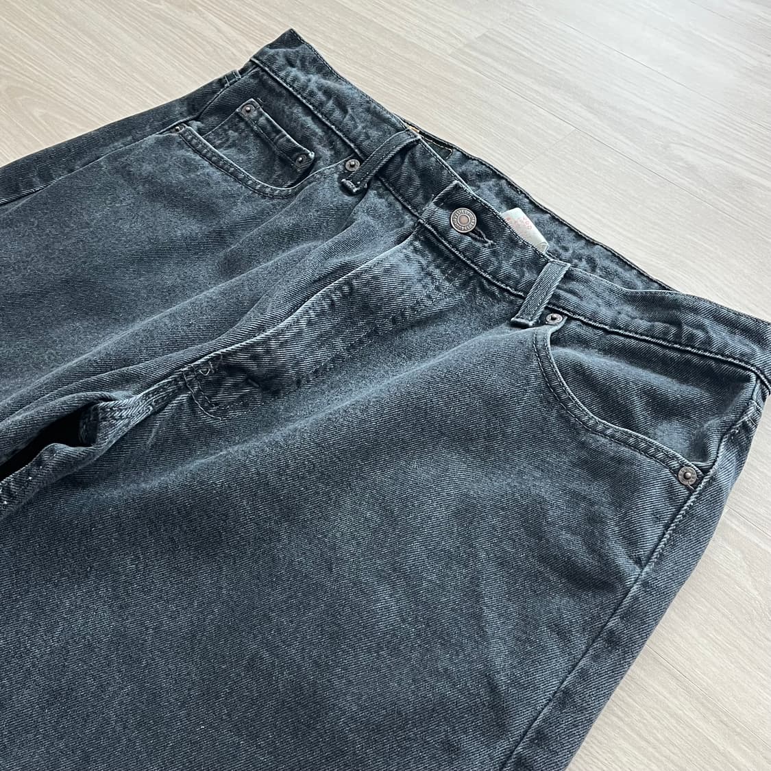 [36X30] 90s 빈티지 리바이스 565 블랙 상품이미지4