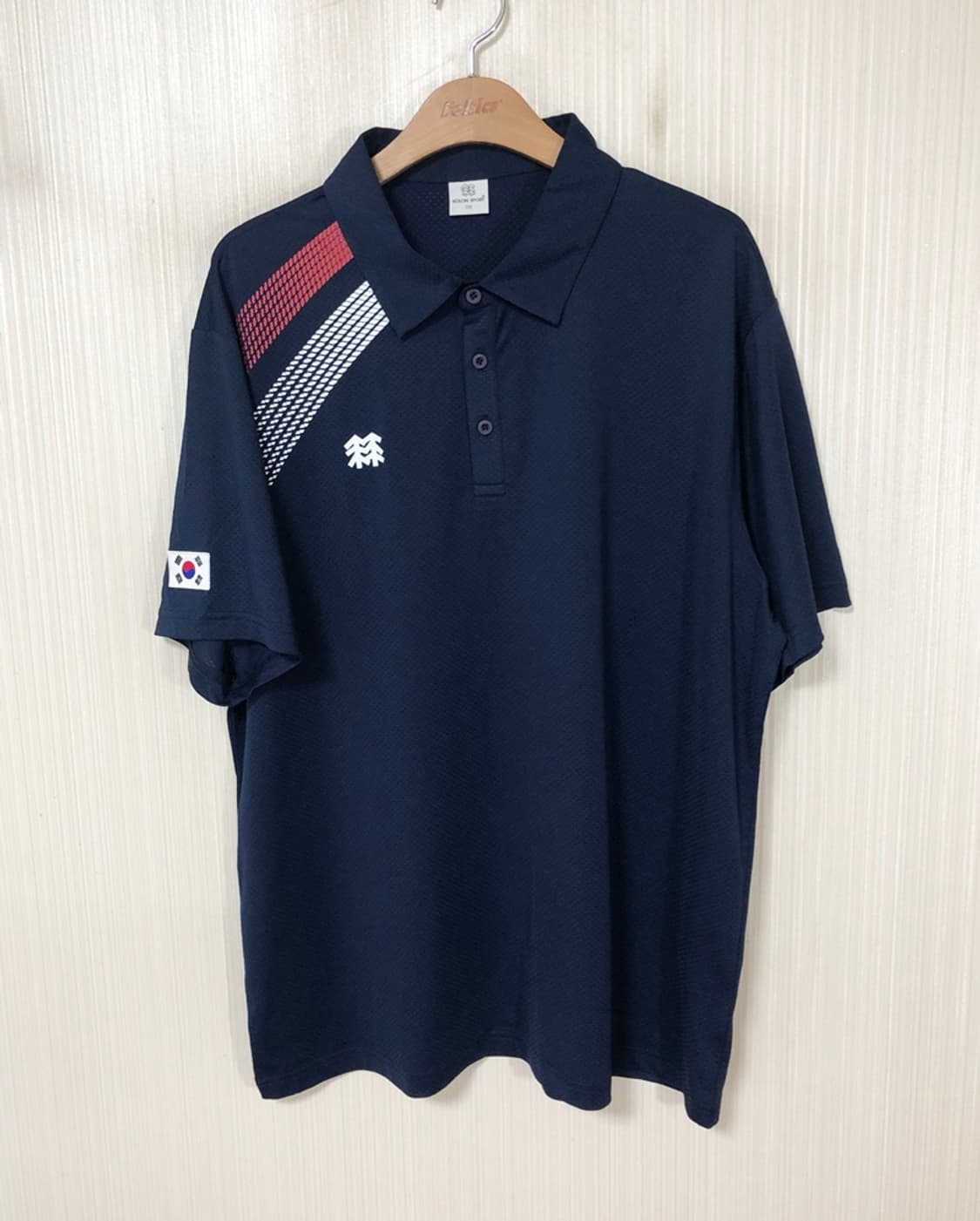 코오롱스포츠 대한민국 양궁국가대표 선수지급 시합용셔츠 115 김우진 상품이미지1