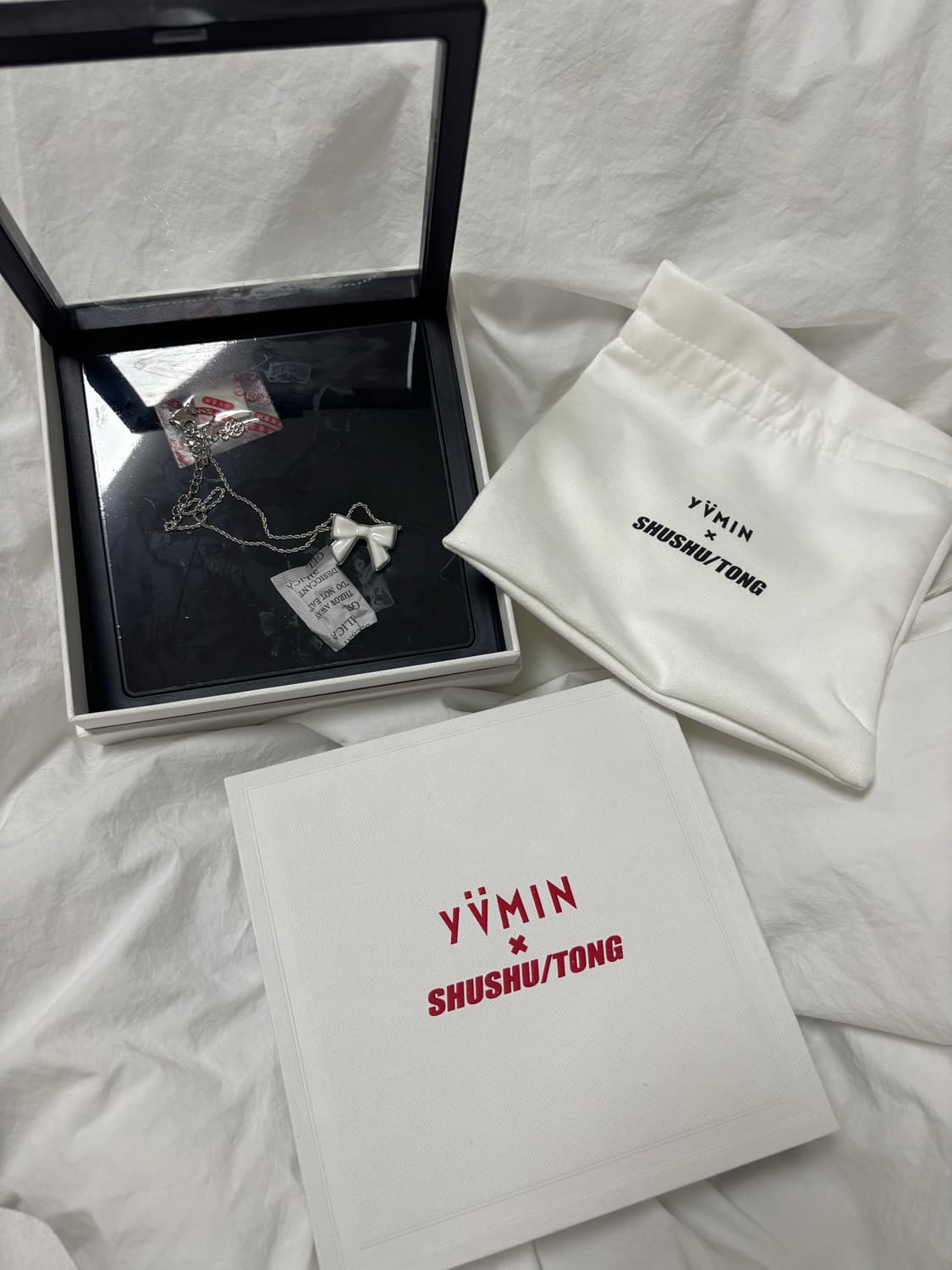 슈슈통 위민 리본 목걸이 상품이미지1