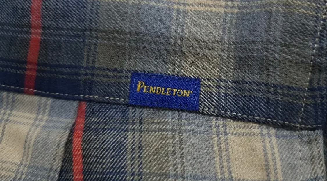 [PENDLETON] 펜들턴 울 체크 셔츠 S (새상품) 상품이미지4