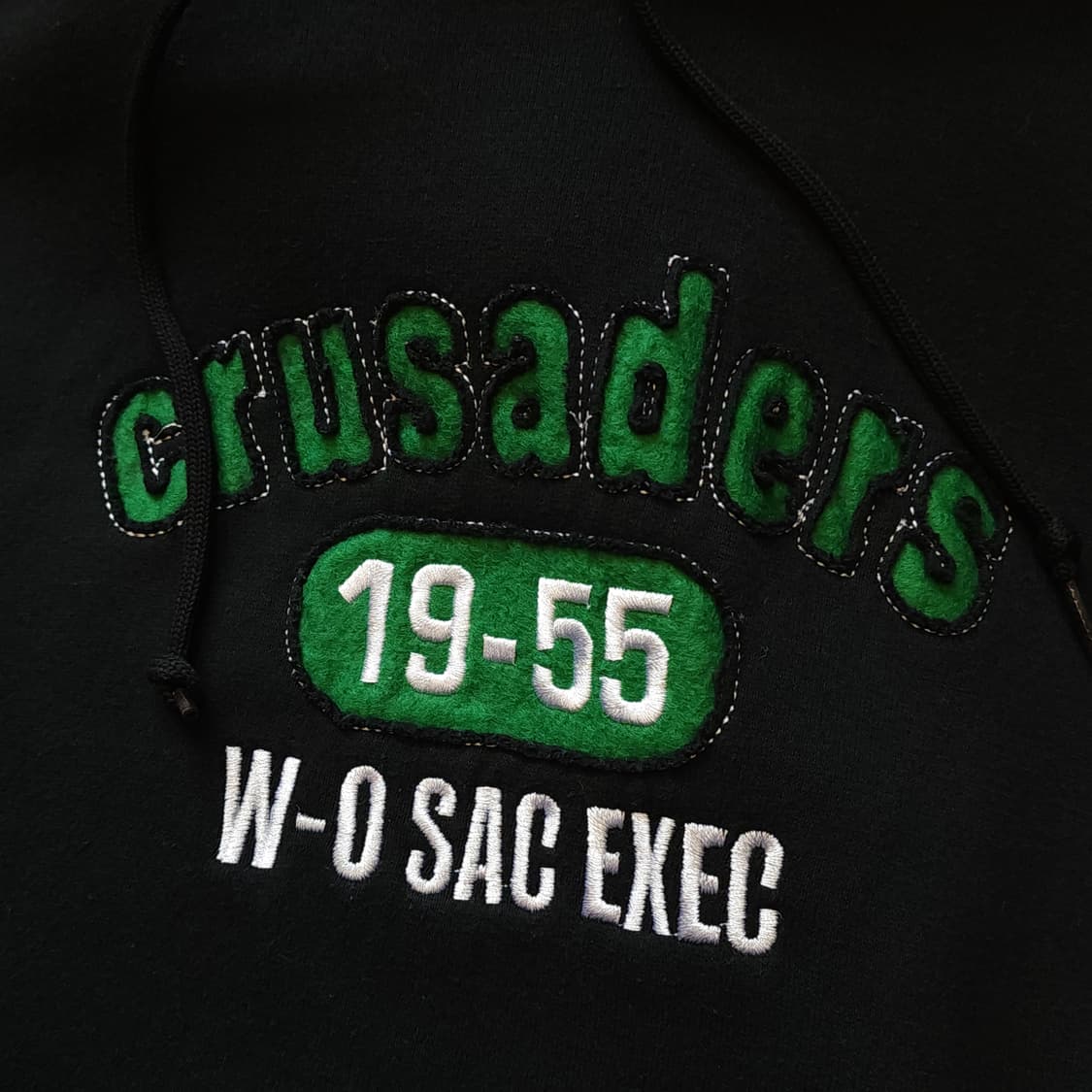 90s 러셀 후드 스웻셔츠 크루세이더즈 오리지널 빈티지 레터링 XXL 상품이미지5