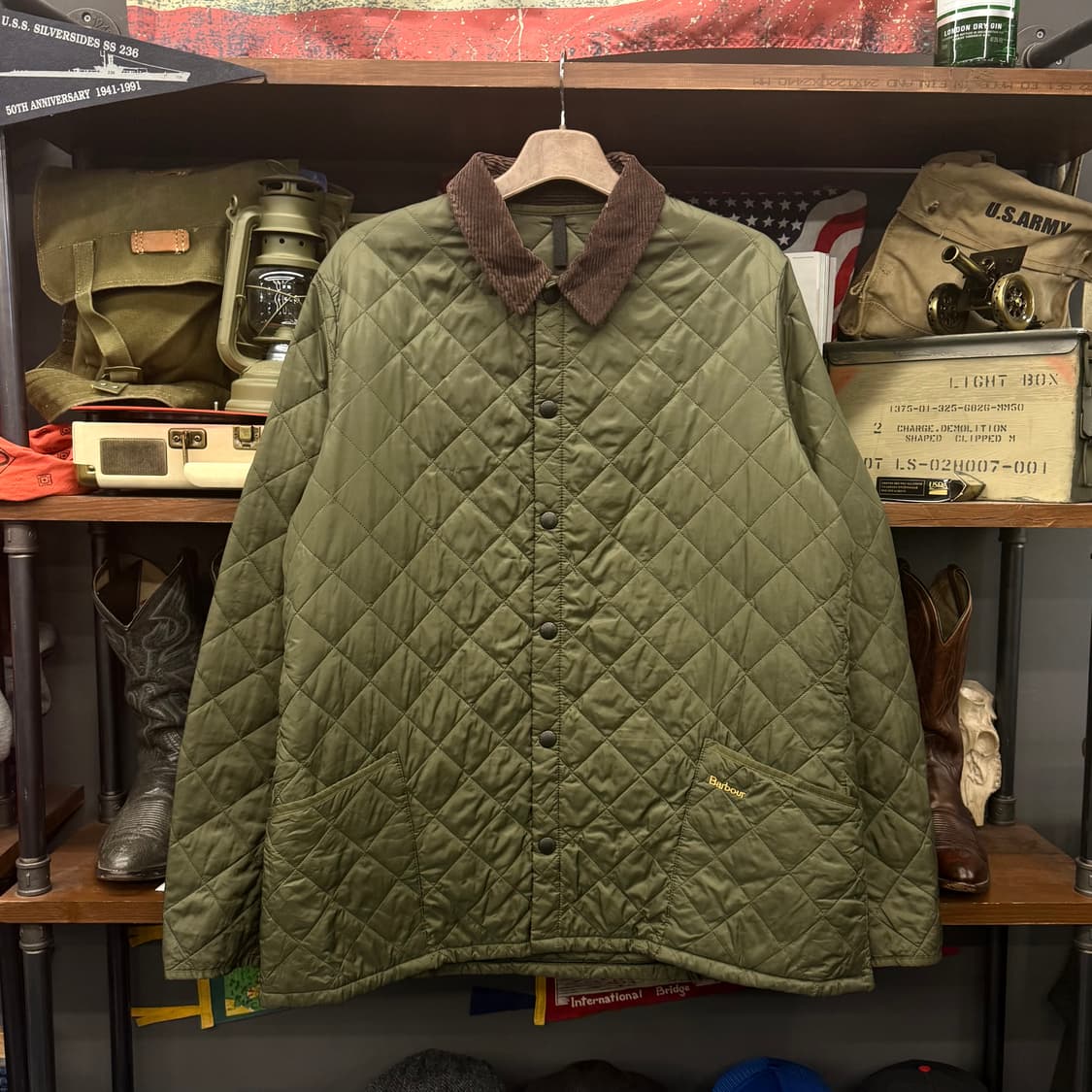 바버 헤리티지 리데스데일 퀼팅 자켓 인터네셔널 상품이미지1