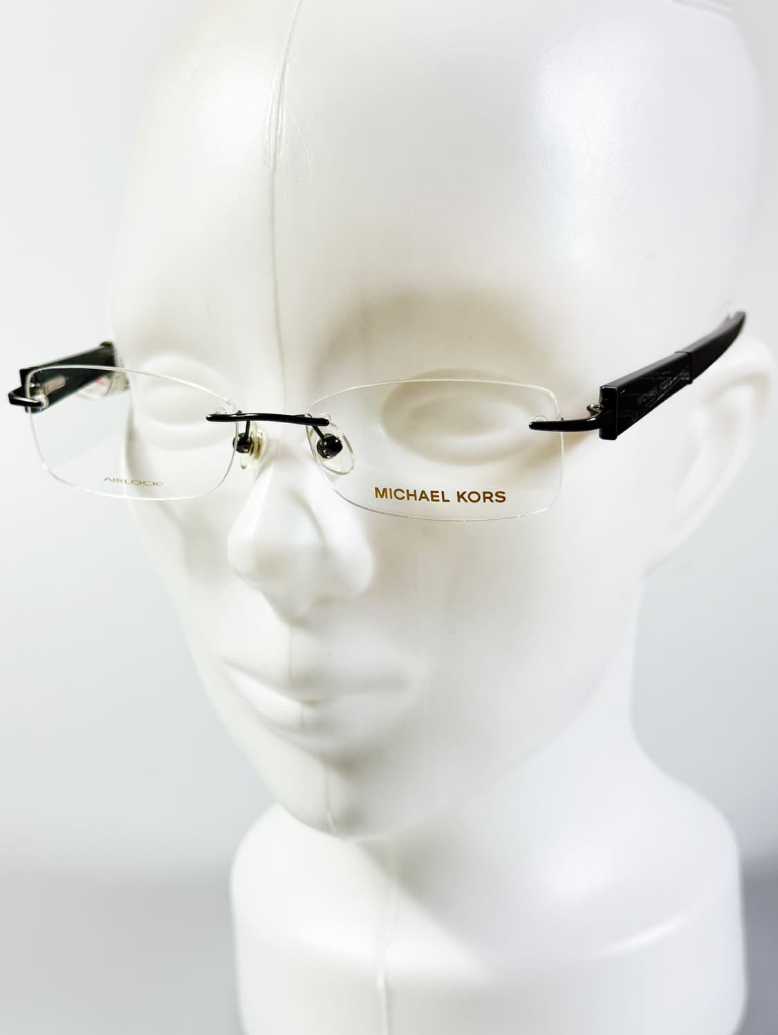 MICHAEL KORS 무테 스퀘어 에어락 빈티지 안경 상품이미지8