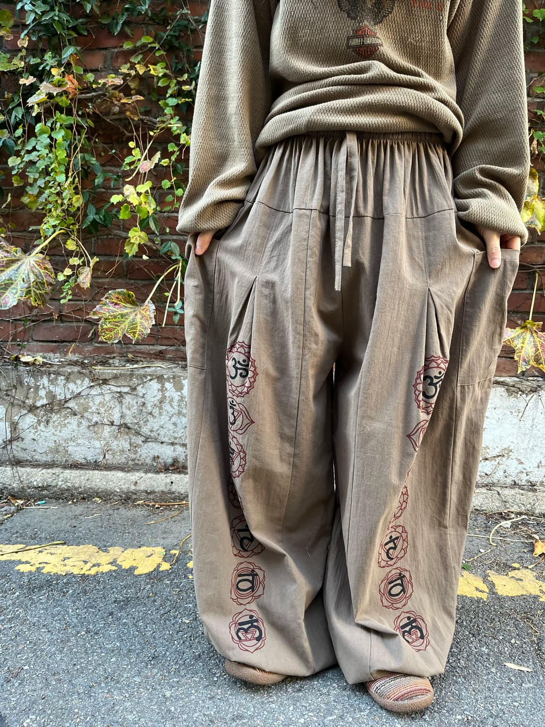 히피문양 벌룬 팬츠 상품이미지2