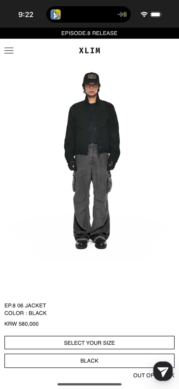 XLIM EP.8 06 JACKET 상품이미지2