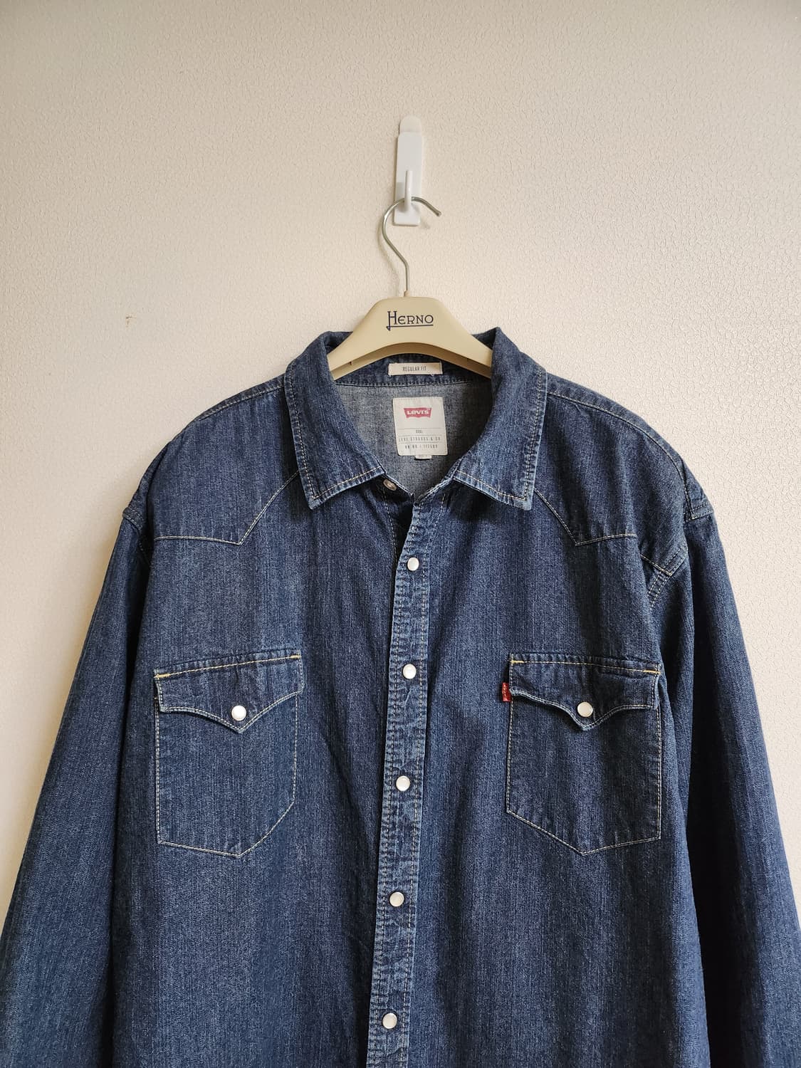 리바이스 웨스턴데님셔츠 (3XL 상품이미지2