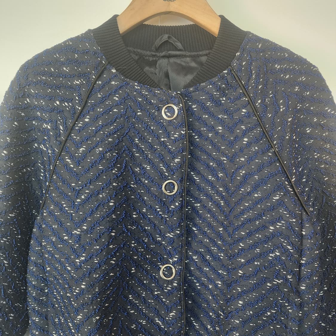 3.1 디자인 트위드 봄버 점퍼 상품이미지2