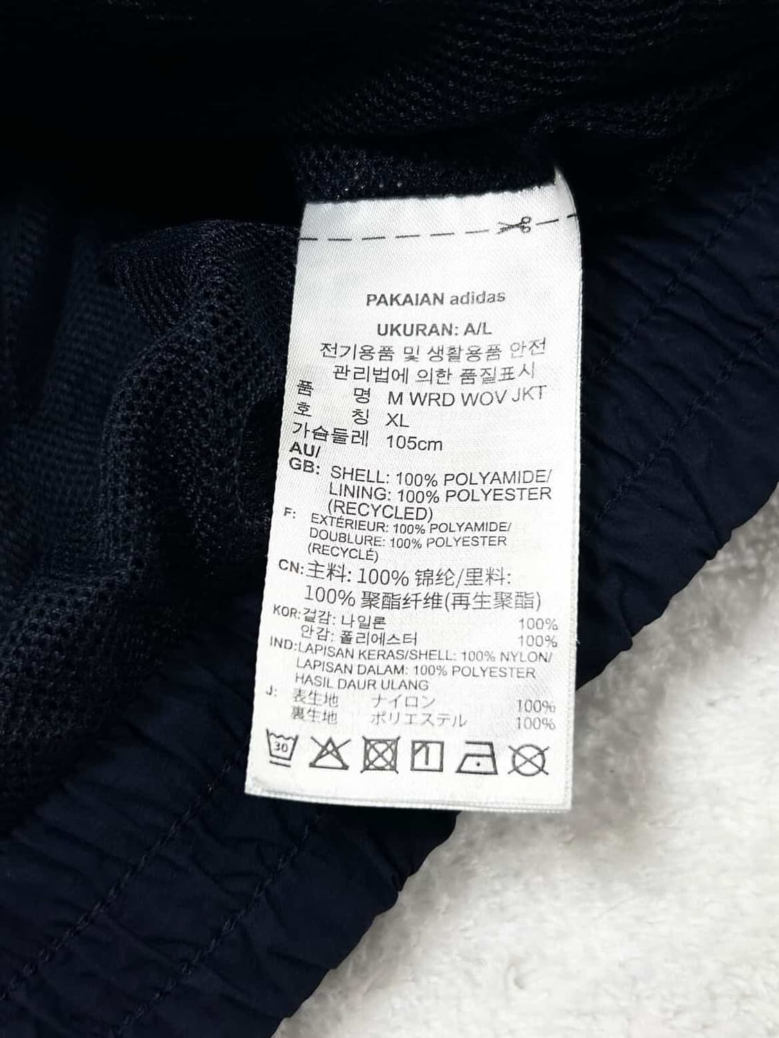 아디다스 배색 투웨이 우븐자켓 상품이미지10