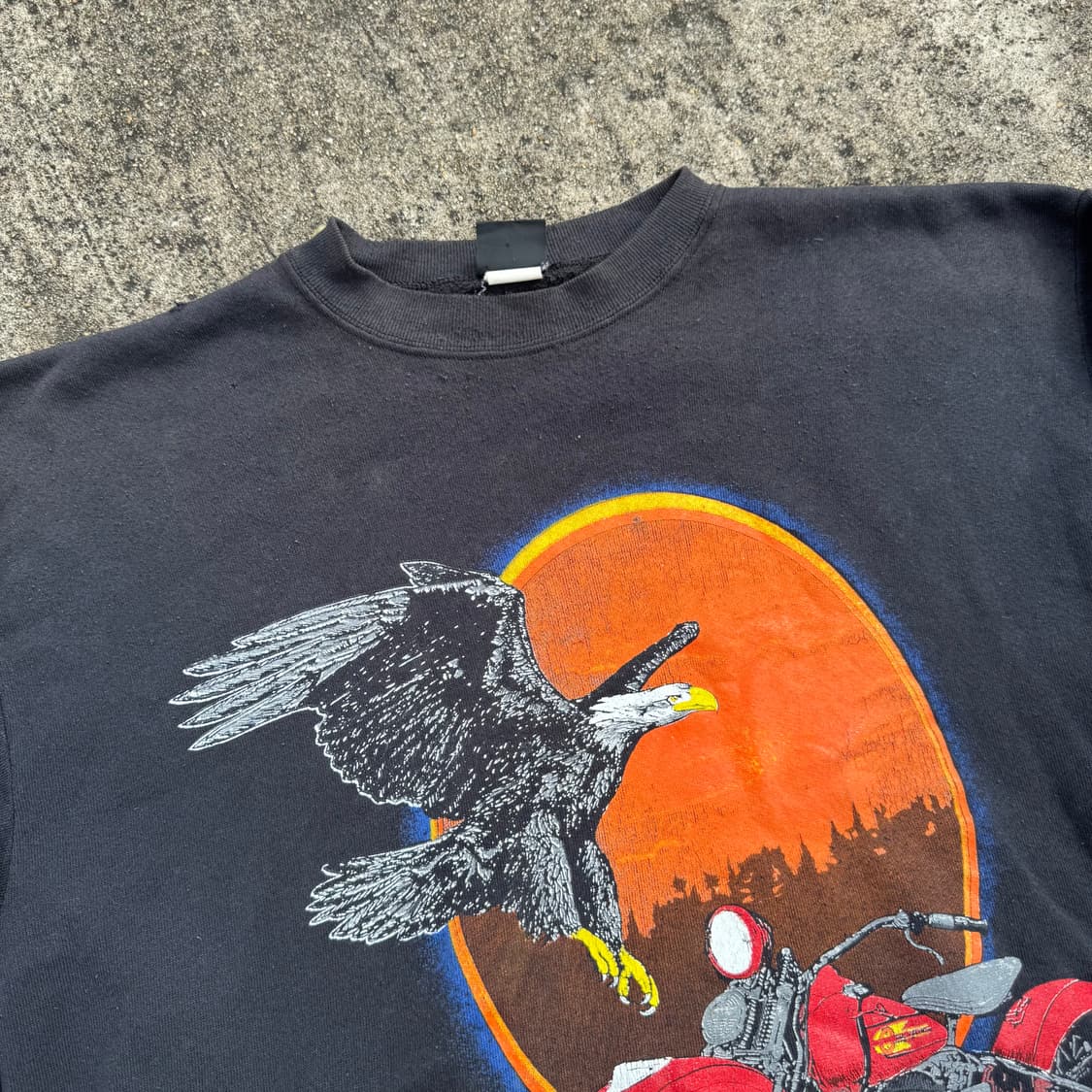 [L] 90s Harley davidson 할리데이비슨 스웻셔츠 상품이미지6