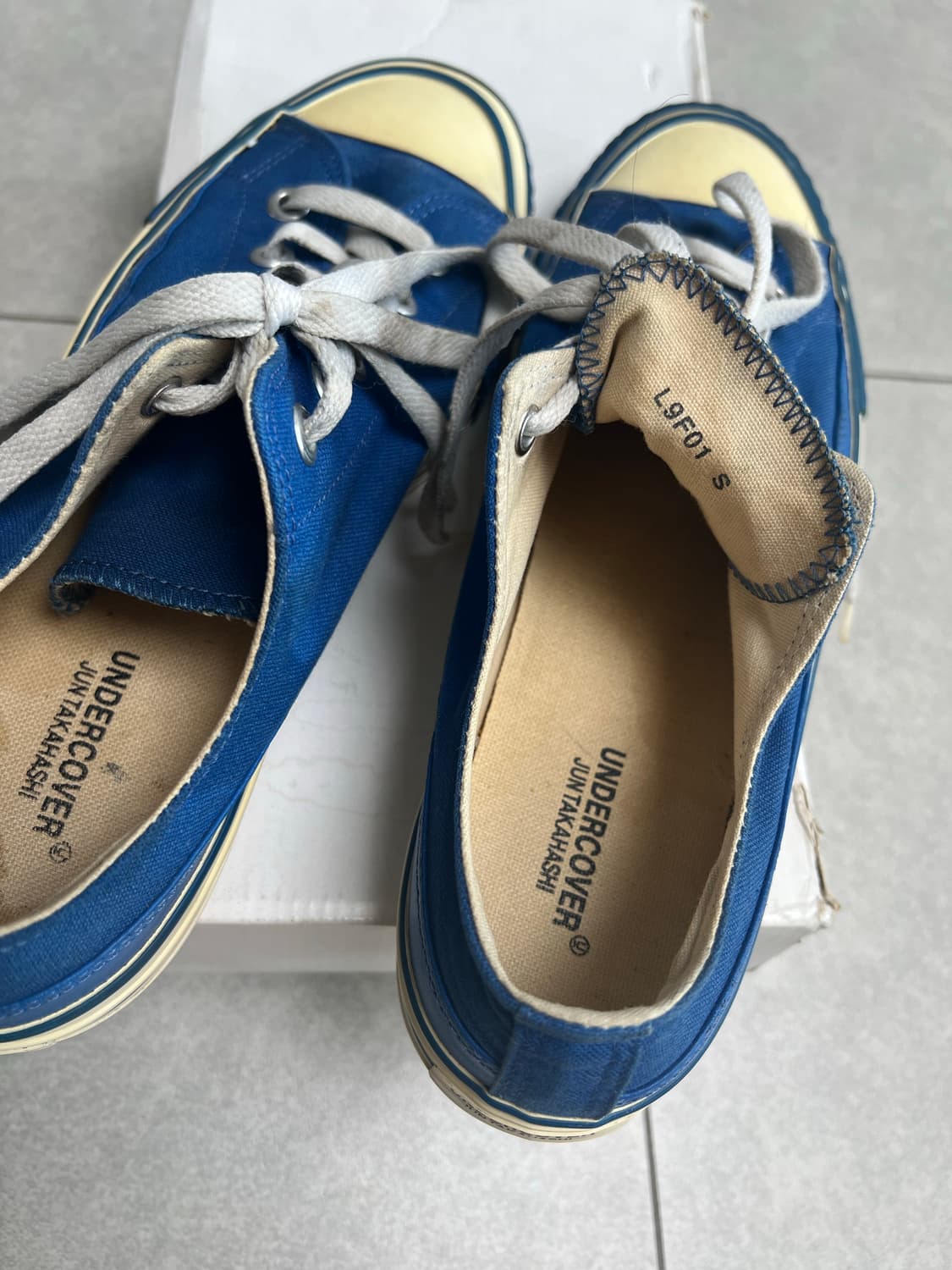 언더커버 캔버스 스니커즈 S(260) 상품이미지5