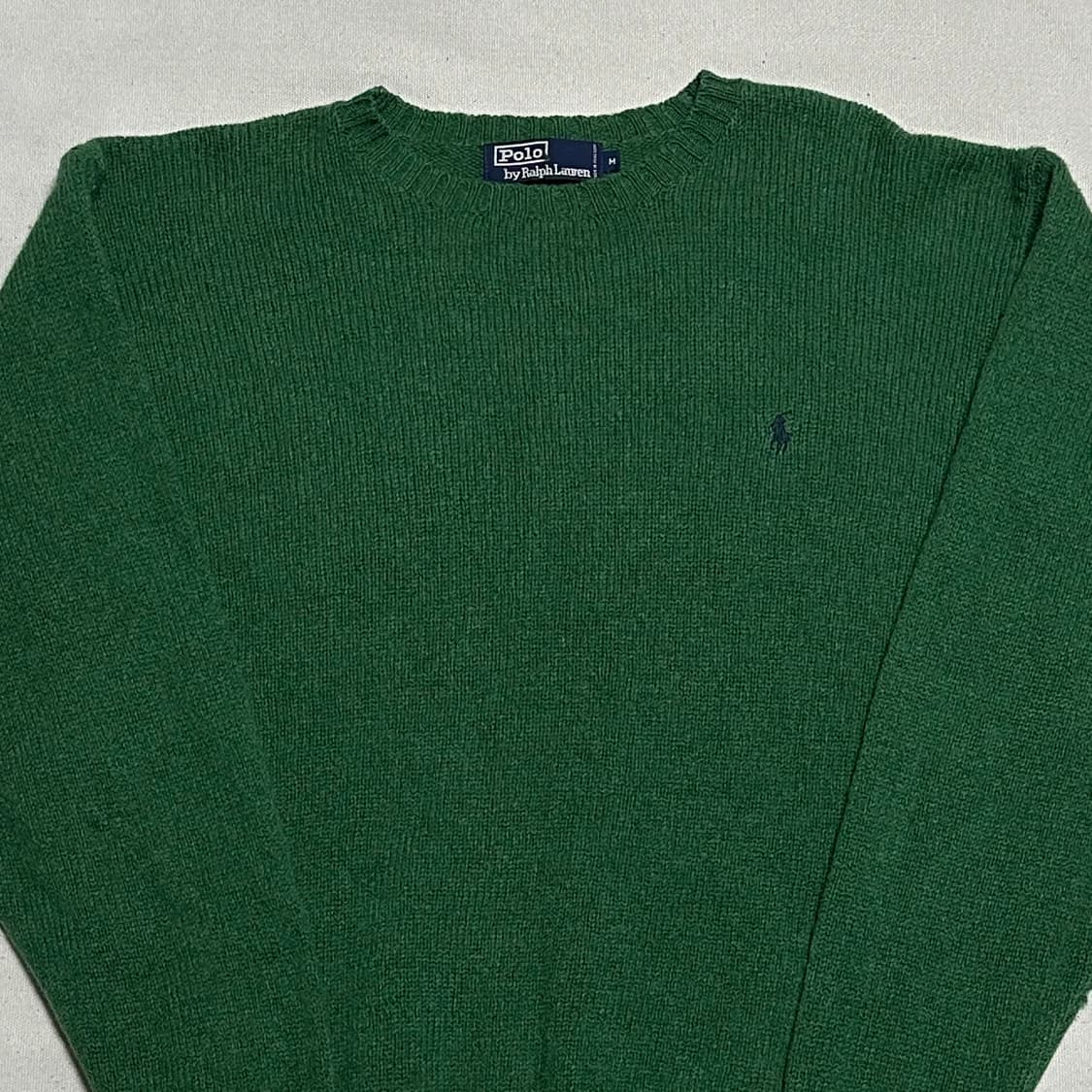 M 폴로랄프로렌 그린 울 니트 상품이미지1