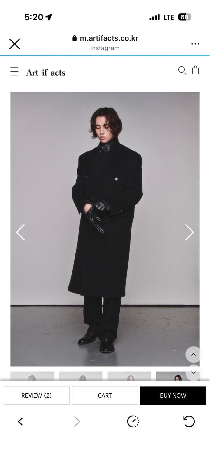 Art if acts 더블코트 상품이미지1