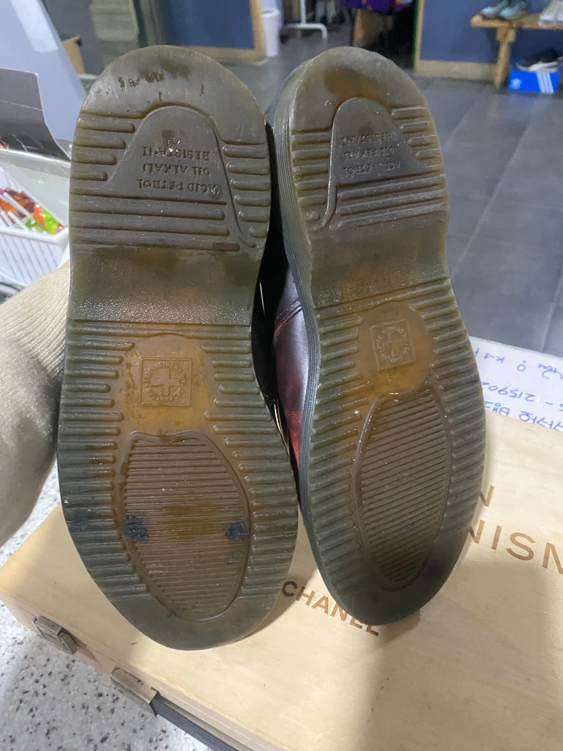 닥터마틴 몽크 스트랩 버건디 230mm 상품이미지5