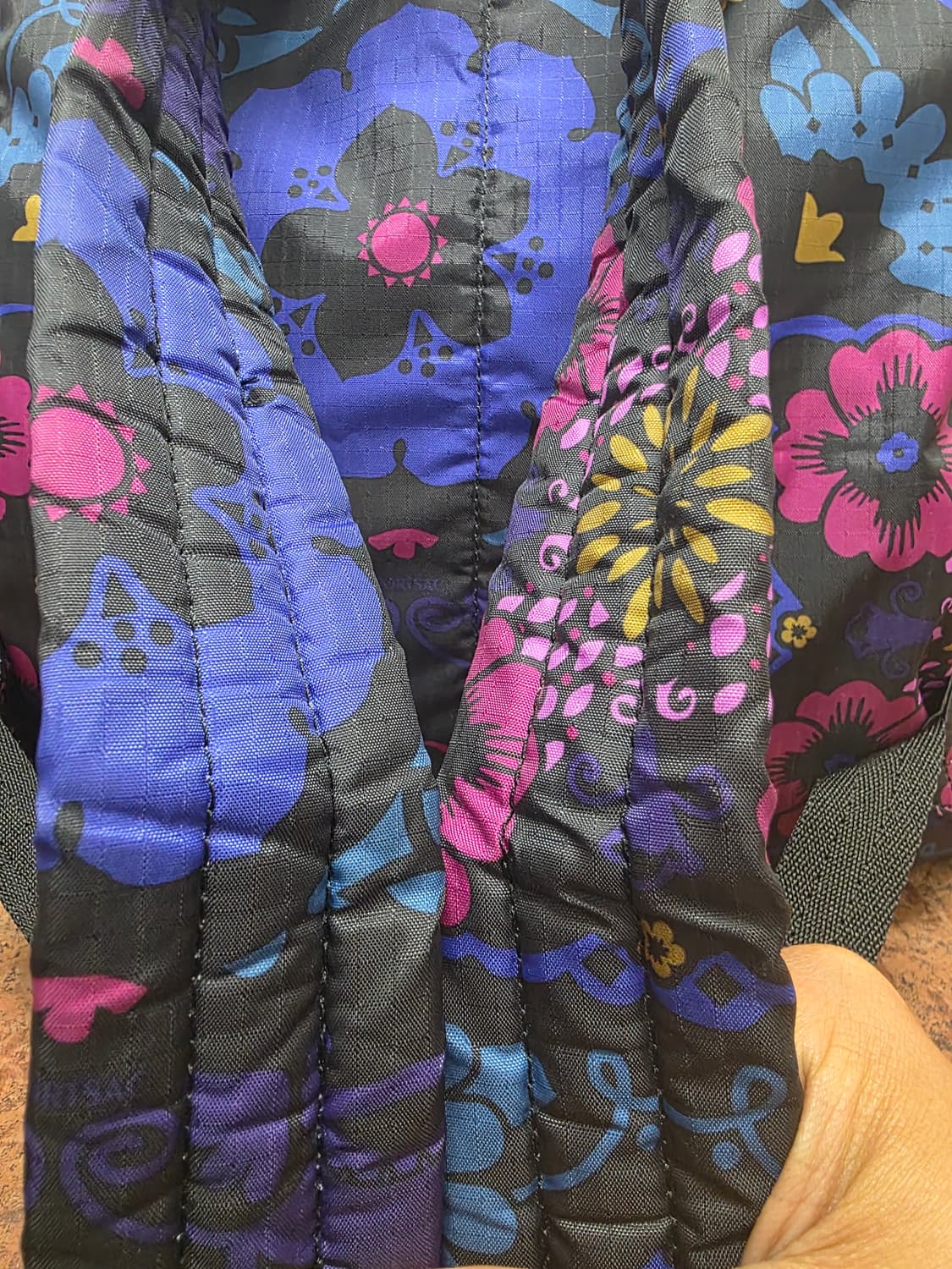 레스포삭 플라워 패턴 백팩 상품이미지5