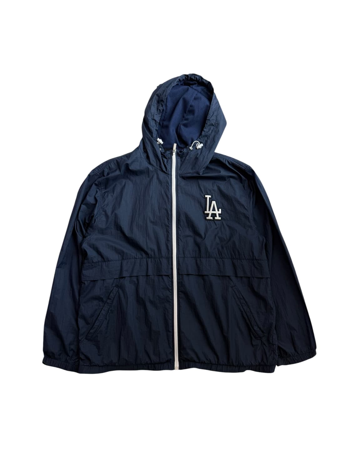 MLB 네이비 후드 바람막이 상품이미지5