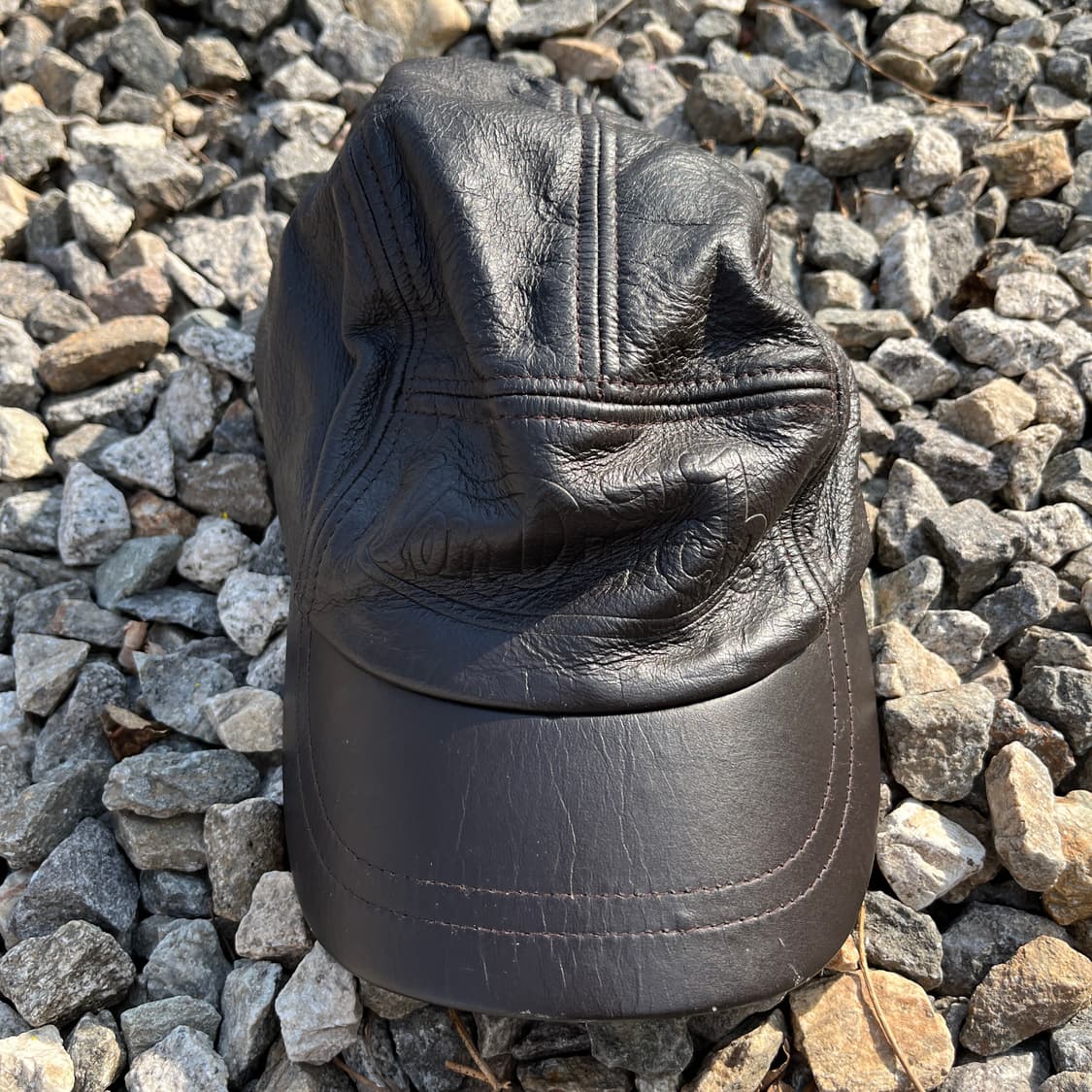 본터치 빈티지 레더캡 상품이미지1