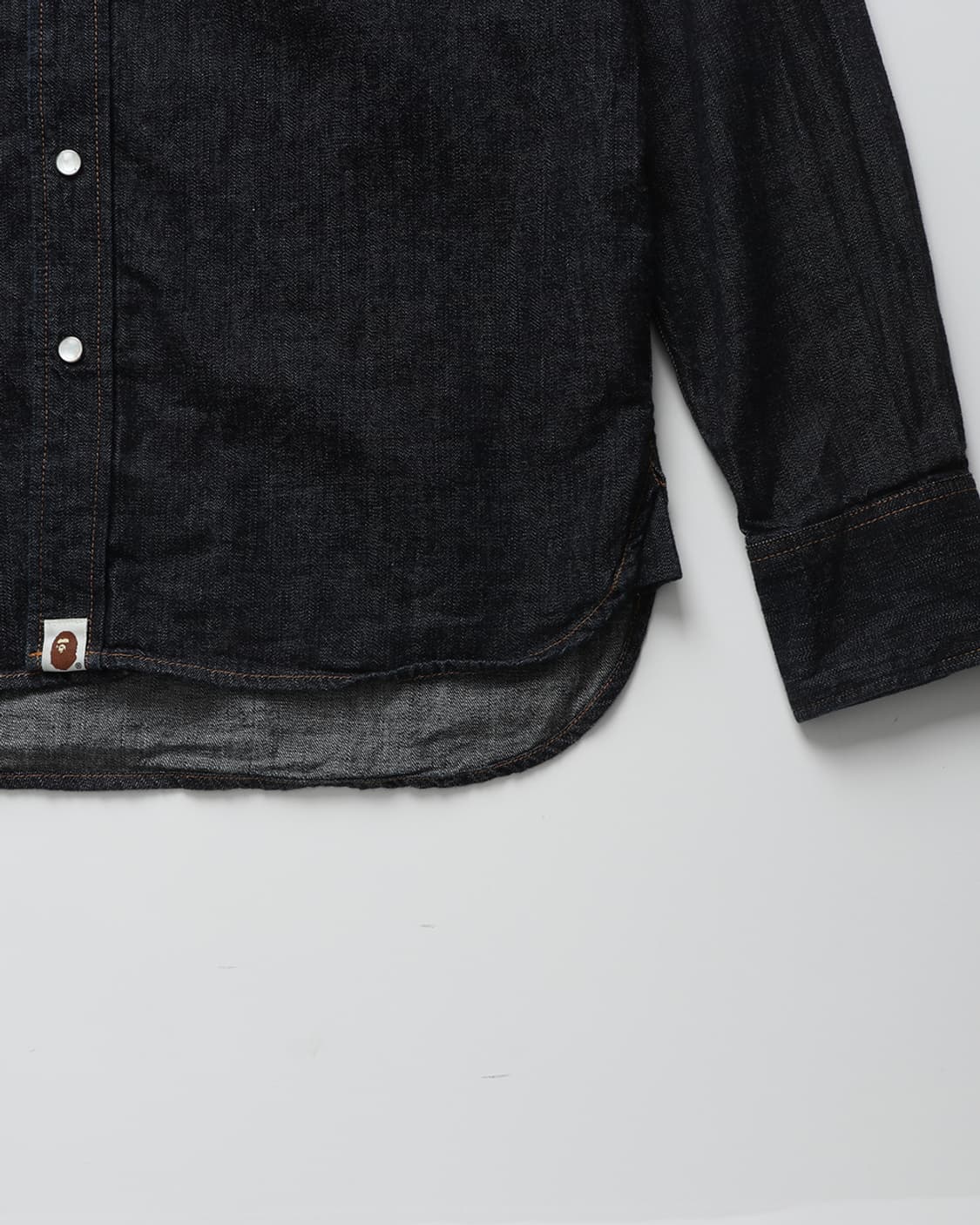 베이프 A BATHING APE Champion Denim Shirt 상품이미지6