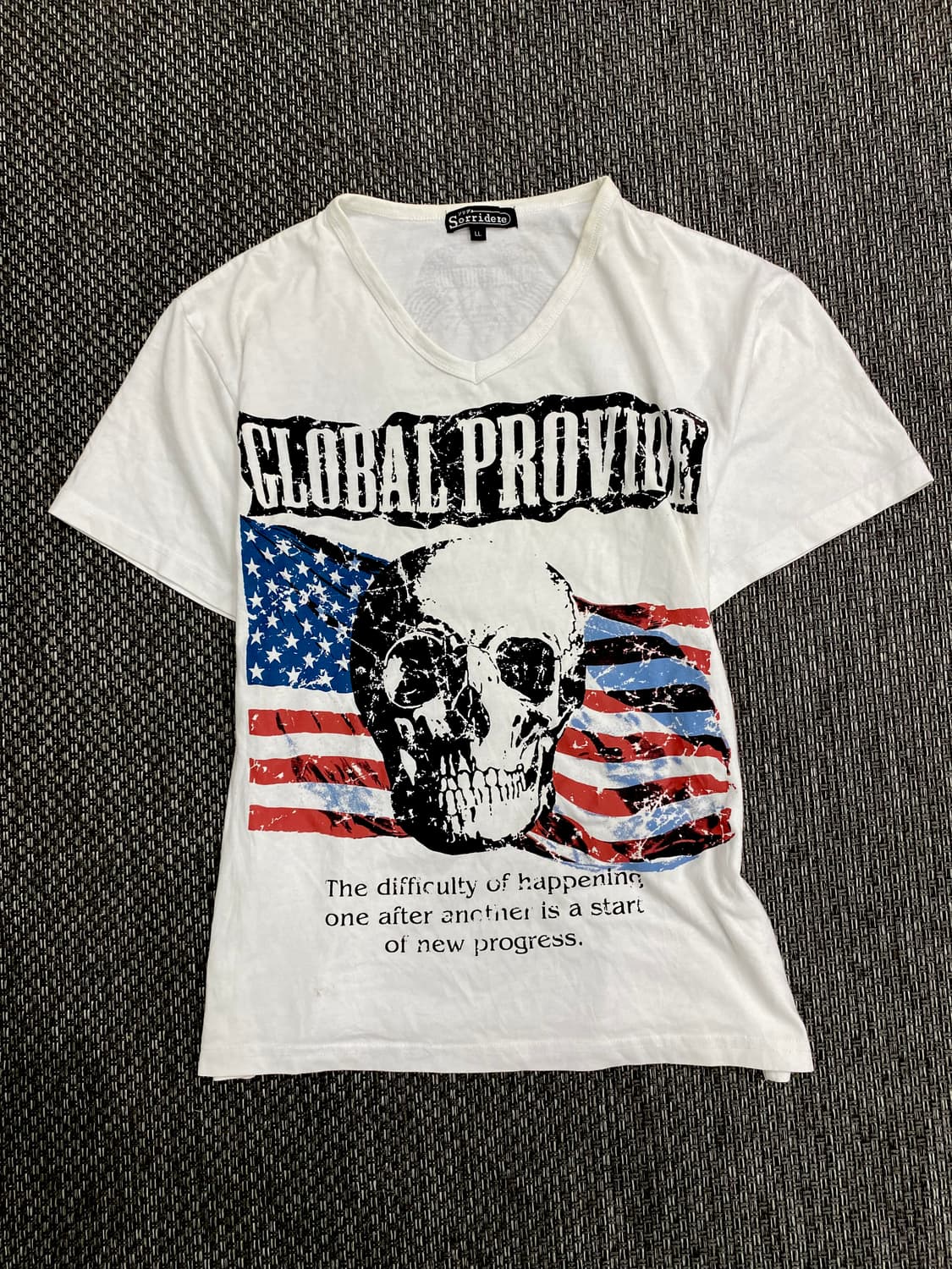 [Sorridere]Uk Skull Print Tee 상품이미지3