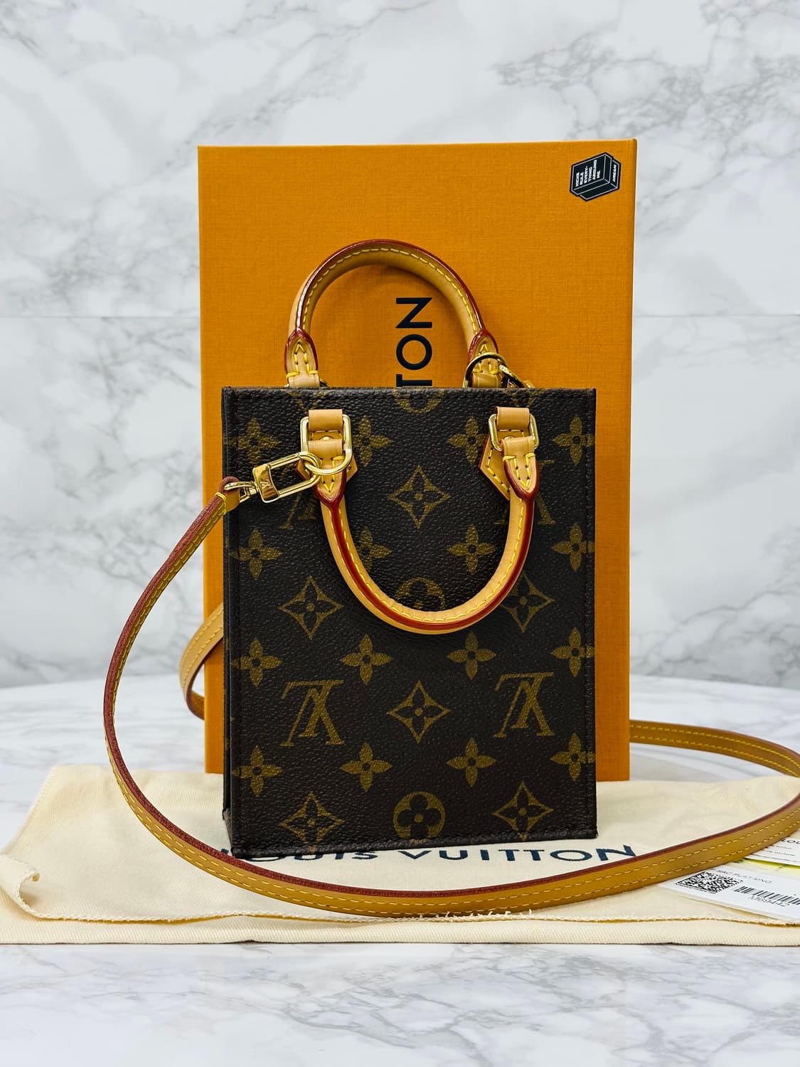 [새상품급/풀구성] 루이비통 쁘띠 삭플라 모노그램 상품이미지9